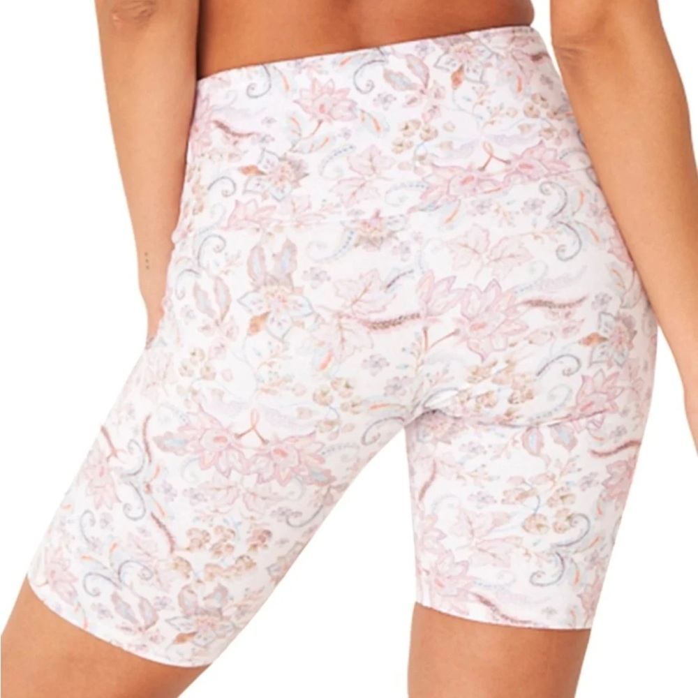 NWT Onzie High Rise Bike Shorts Floral Size M/L